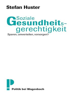 cover image of Soziale Gesundheitsgerechtigkeit